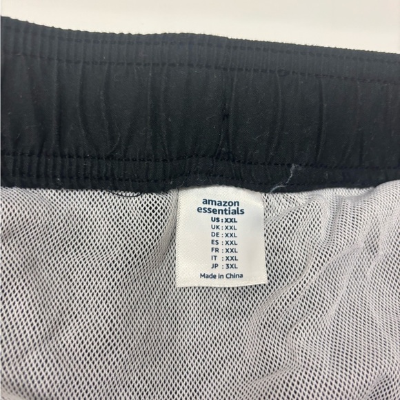 Amazon Essentials Men’s Swim Trunks XXL | Classic Black - Picture 3 of 5